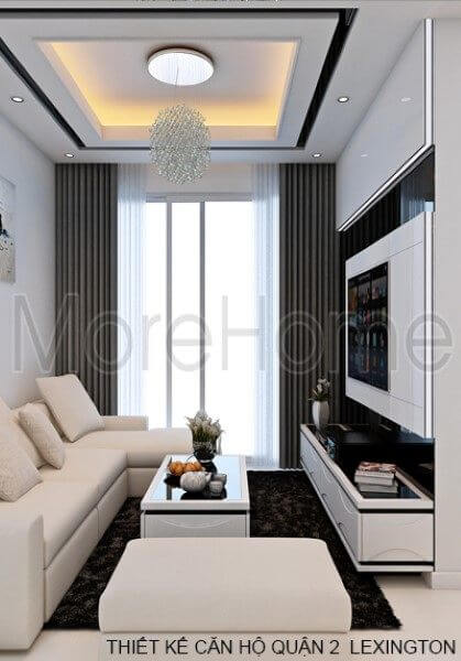 Thiết Kế Căn Hộ hiện đại tại chung cư Lexington Quận 2 Tphcm